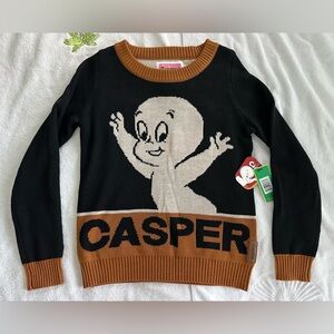 NWT Tipsy Elves Casper the Friendly Ghost Sweater - Size Small